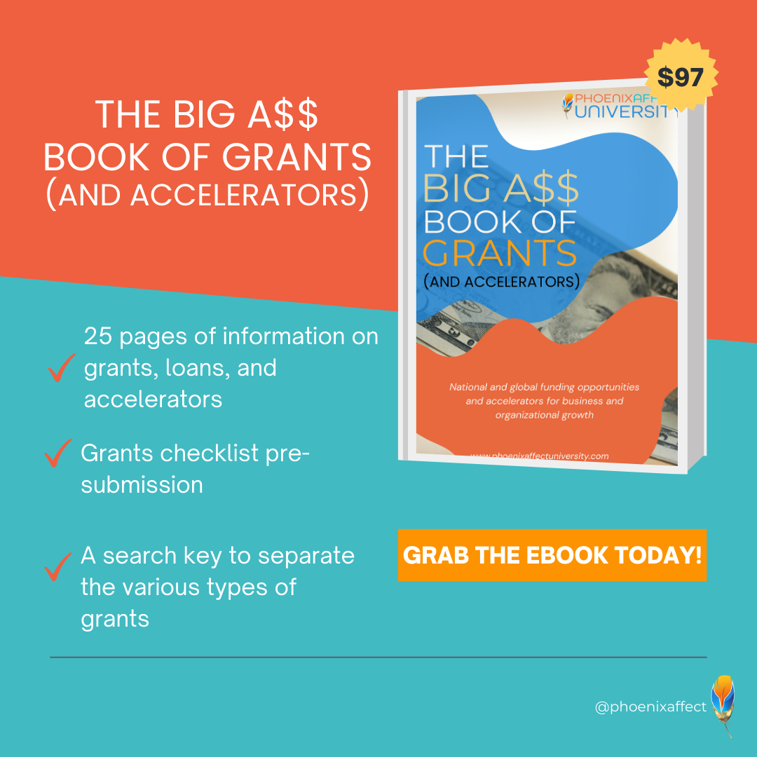 The Big A$$ Book of Grants